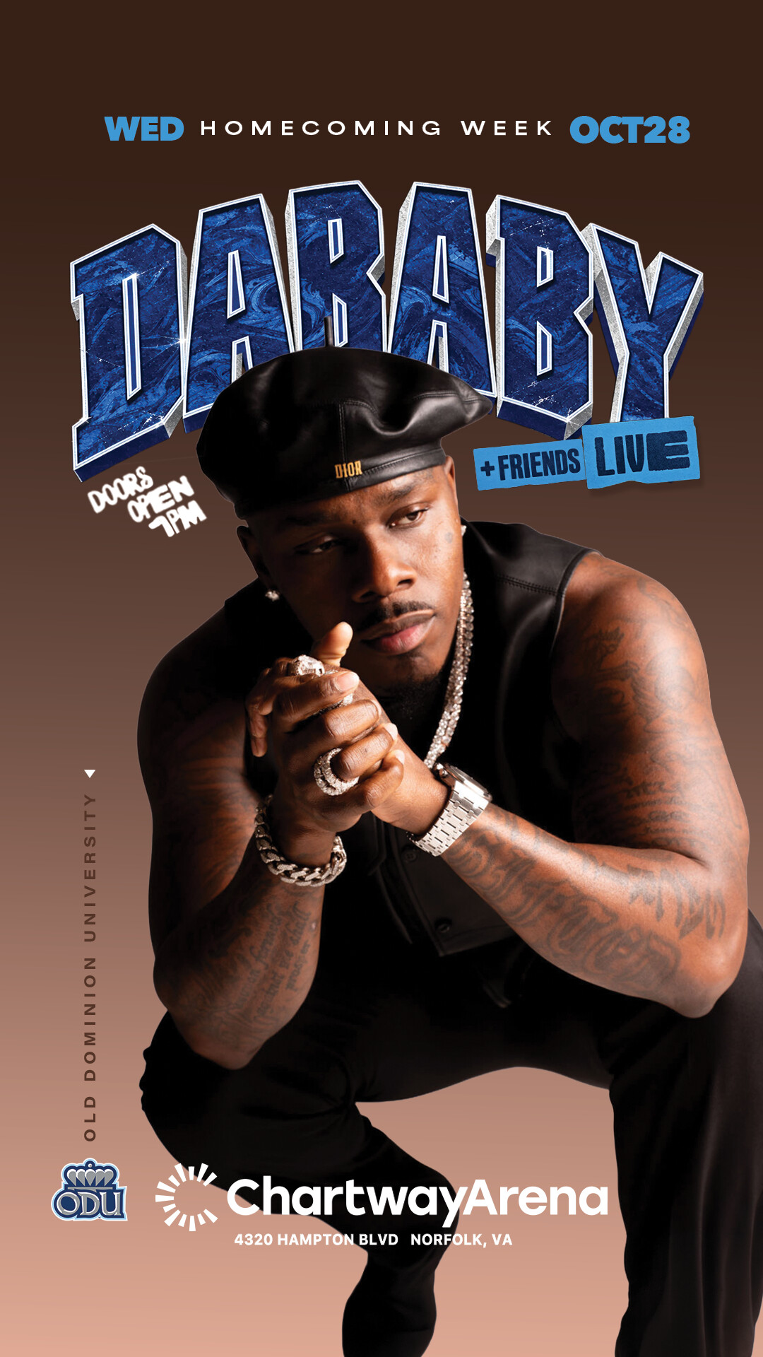 DaBaby and Friends at Old Dominion University Homecoming Week