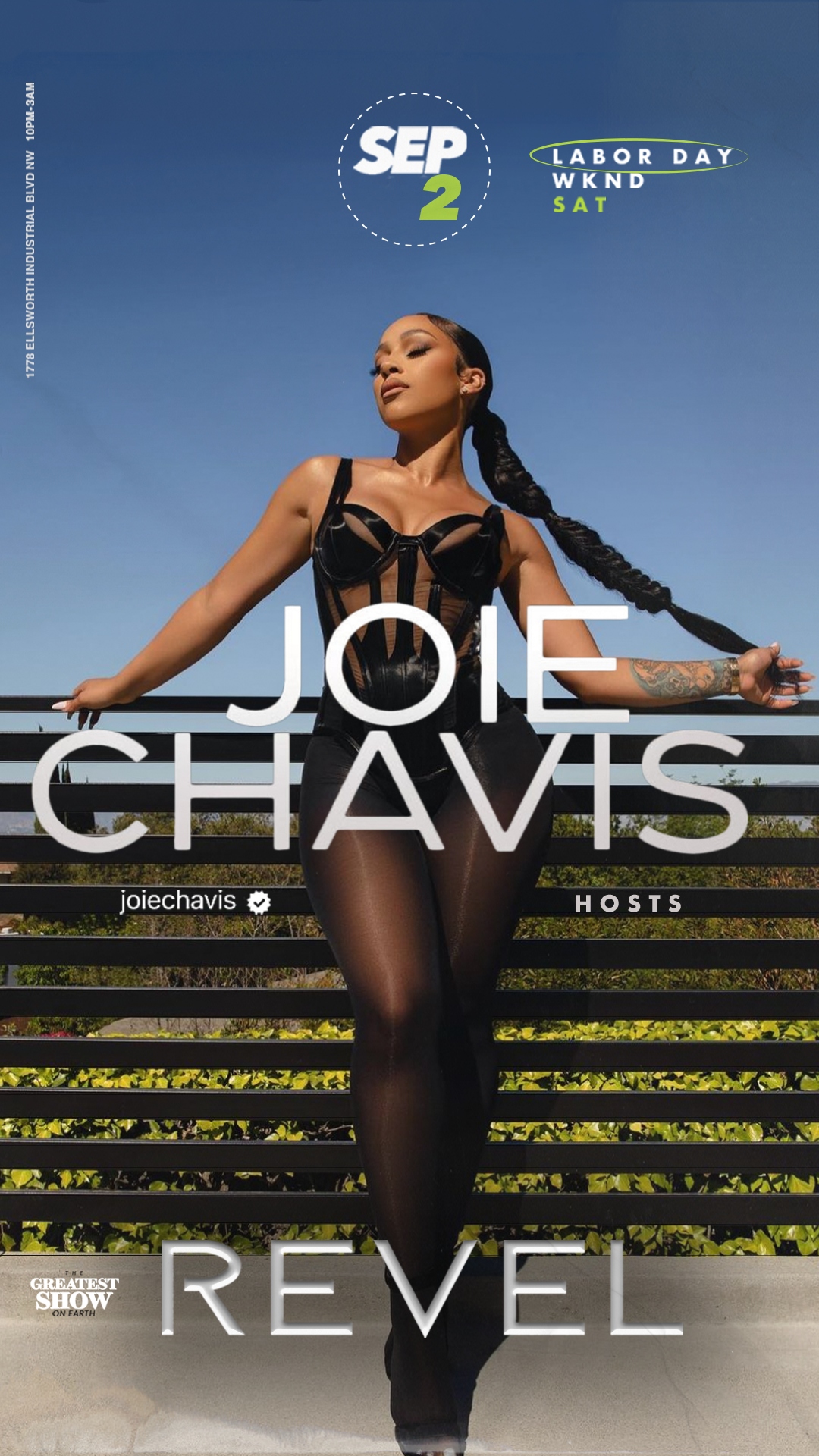 Joie Chavis Hosts — Revel