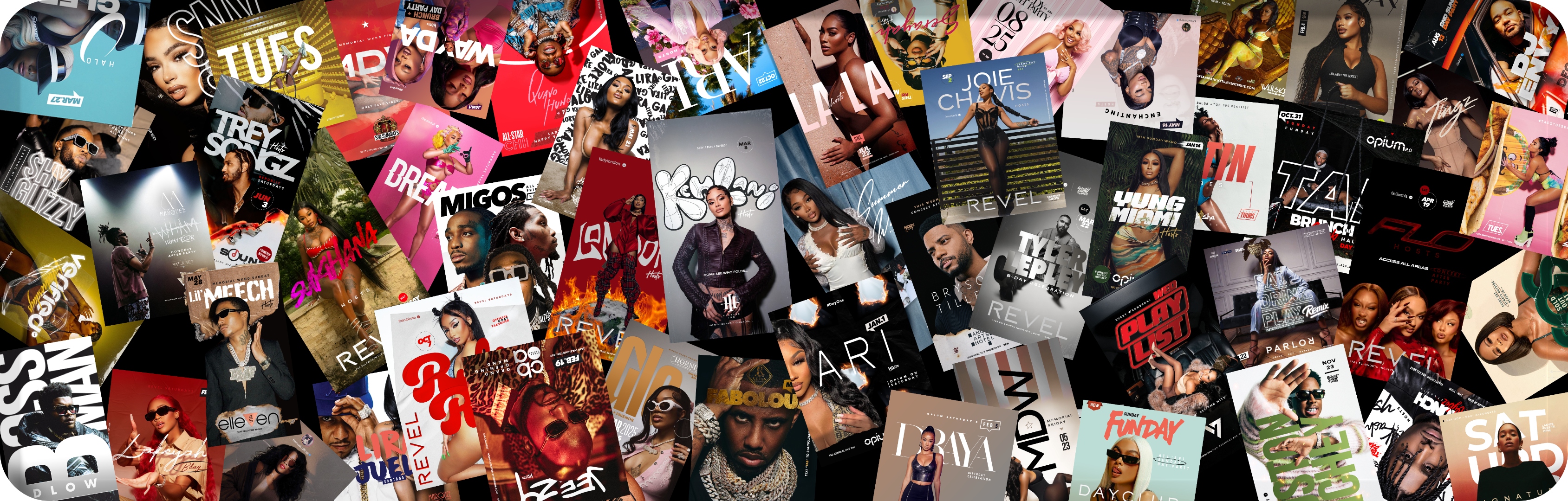 Collection of premium flyer designs by STORY